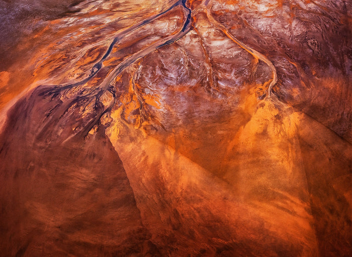 Red Tributaries, Lake Eyre, Australia