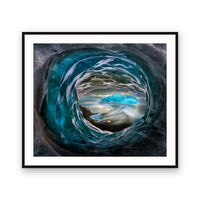 Ice Hole, Jokulsarlon Beach, Iceland view 1