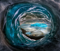 Ice Hole, Jokulsarlon Beach, Iceland view 5