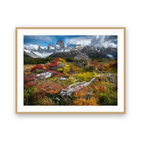 Mt. Fitz Roy in Autumn, Argentina view 3