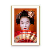 Portrait of a Maiko, Kyoto, Japan view 3