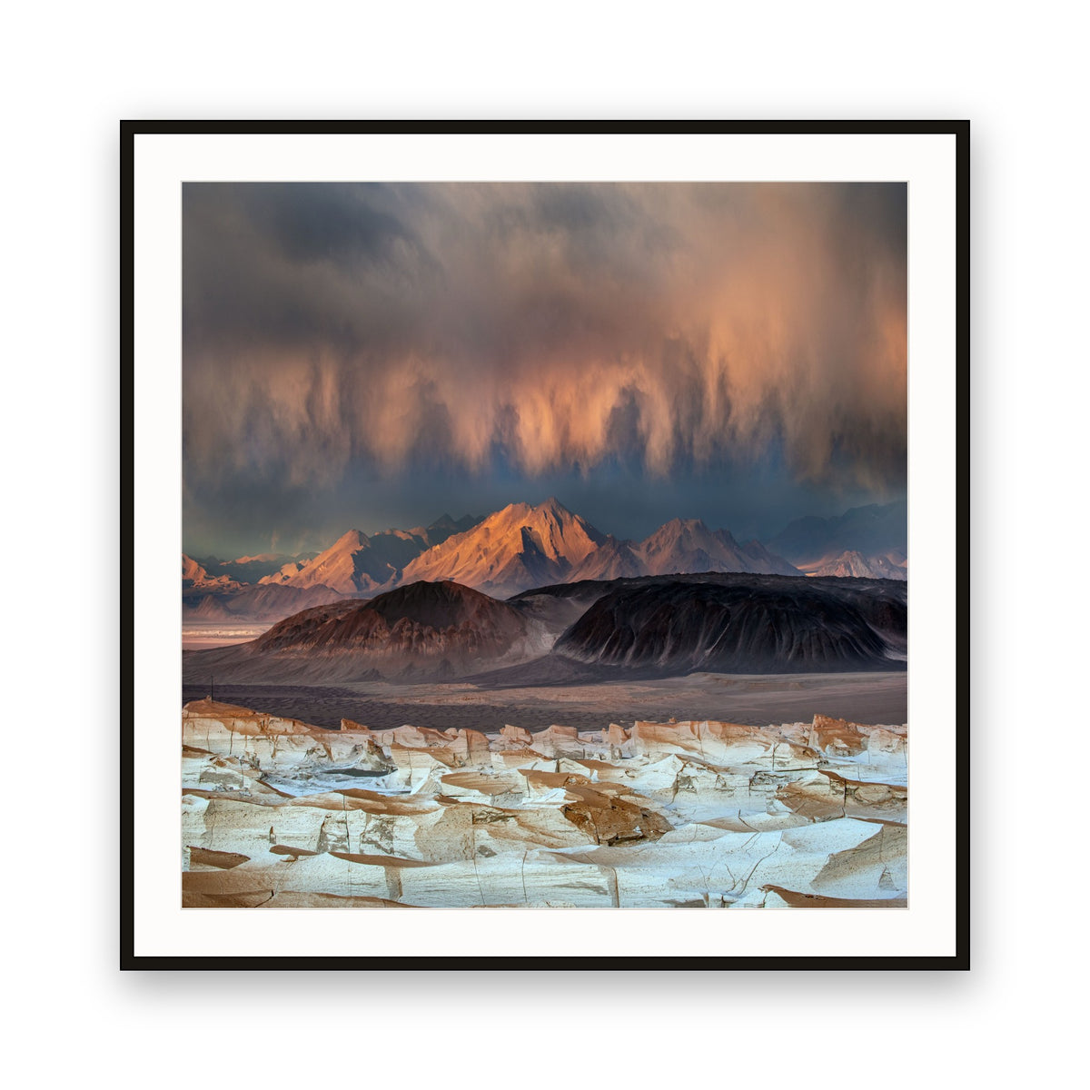 Pumice Fields Sunset, La Puna, Argentina