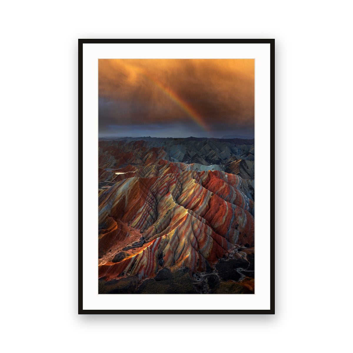 Rainbow Mountain, Zhangye Danxia, China