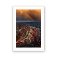 Rainbow Mountain, Zhangye Danxia, China view 4