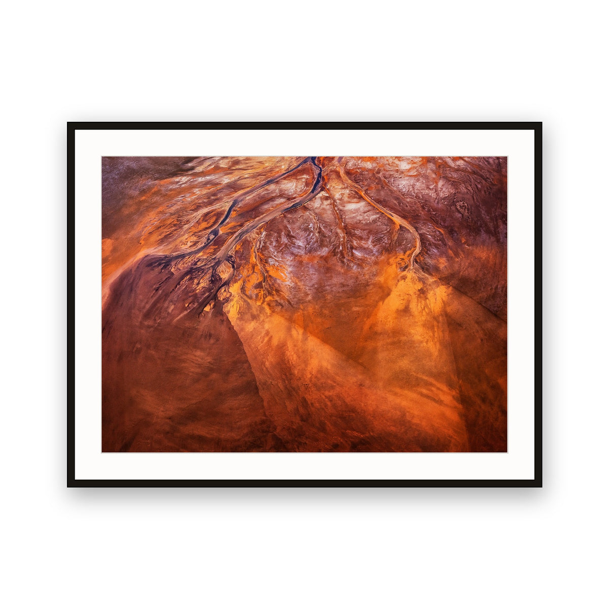 Red Tributaries, Lake Eyre, Australia