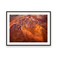 Red Tributaries, Lake Eyre, Australia view 1