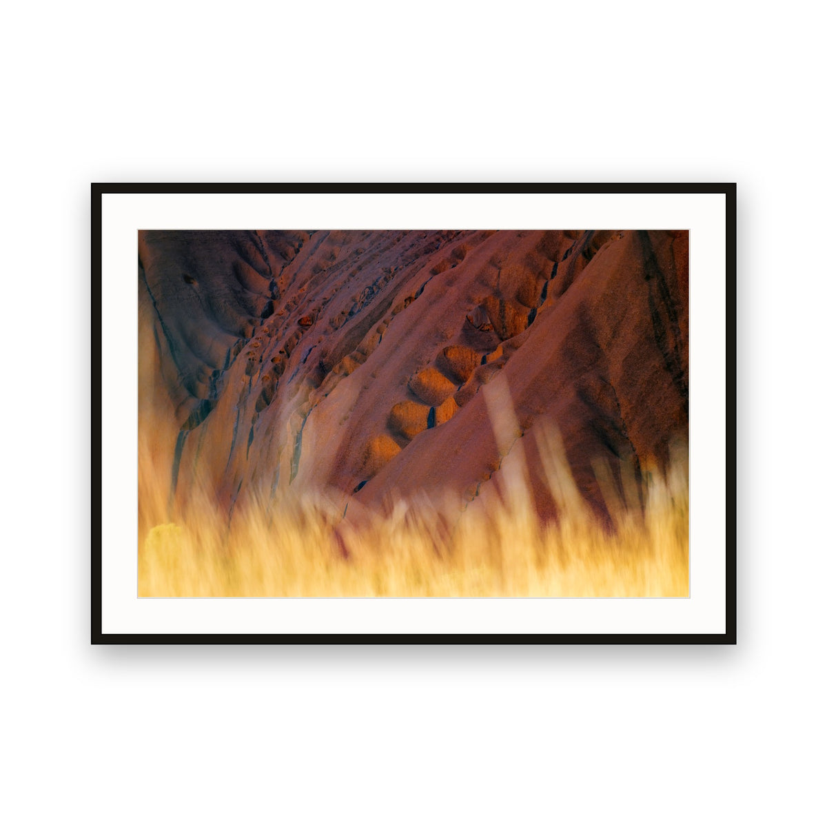 Uluru on Fire, NT, Australia